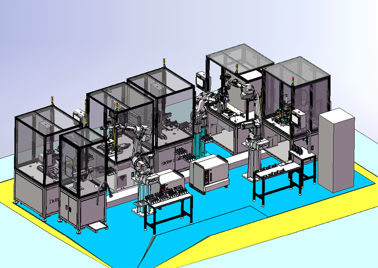 天線(xiàn)單元自動(dòng)裝配系統(tǒng)（航天科工某所）